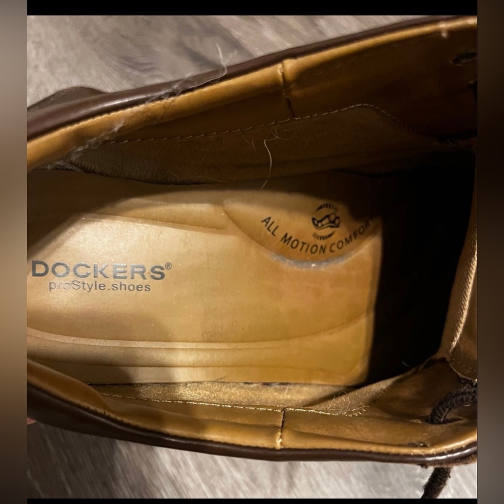 Dockers men’s Leather lace up shoes size 13 M great used condition - Picture 4 of 12